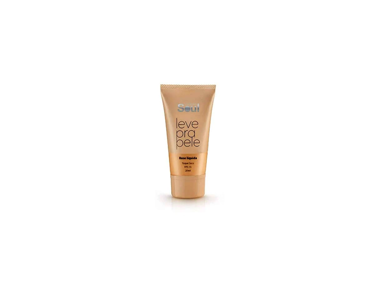 Eudora Base Líquida Soul Leve Pra Pele Bege Medio 20ml