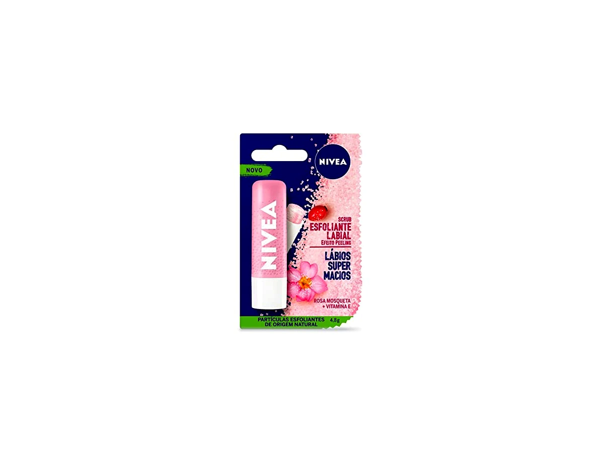 NIVEA Lip Care Scrub Rosa Mosqueta Esfoliante