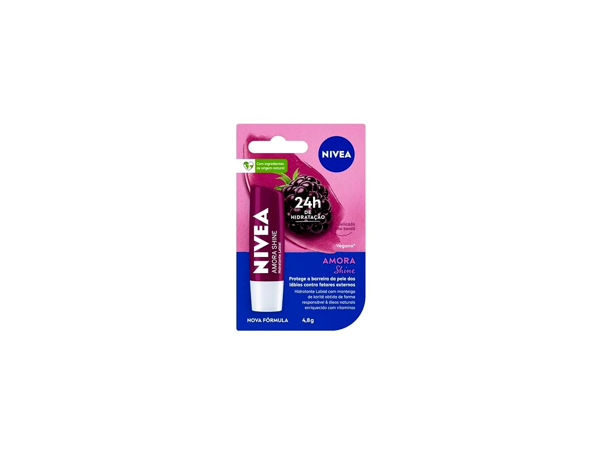 NIVEA Protetor Labial Hidratante Amora Shine