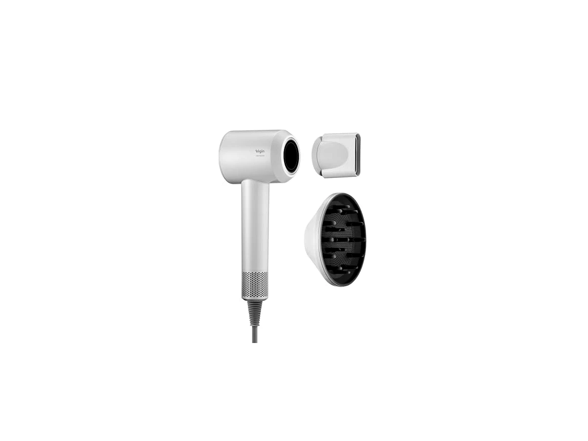 Secador de Cabelo Elgin Super Ionic Plus 1800W Motor BLDC Portátil com Difusor