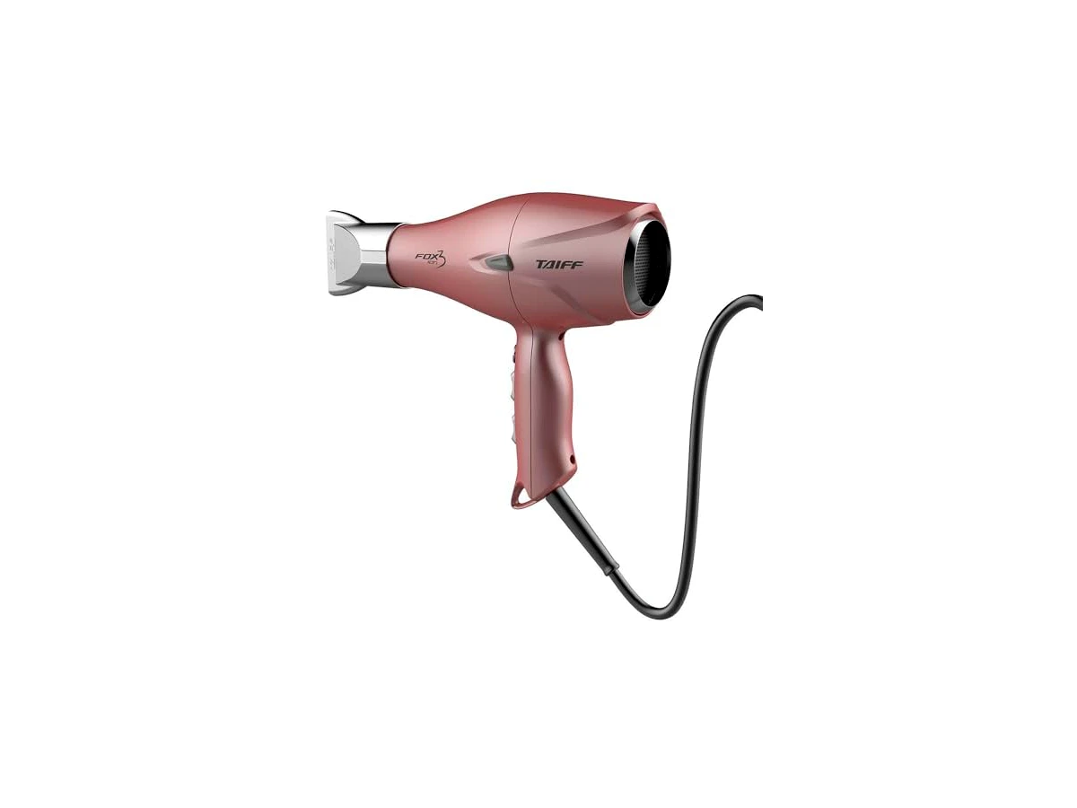 Secador de Cabelo Profissional Taiff Vulcan Digital 2500W Profissional Rose 2200W