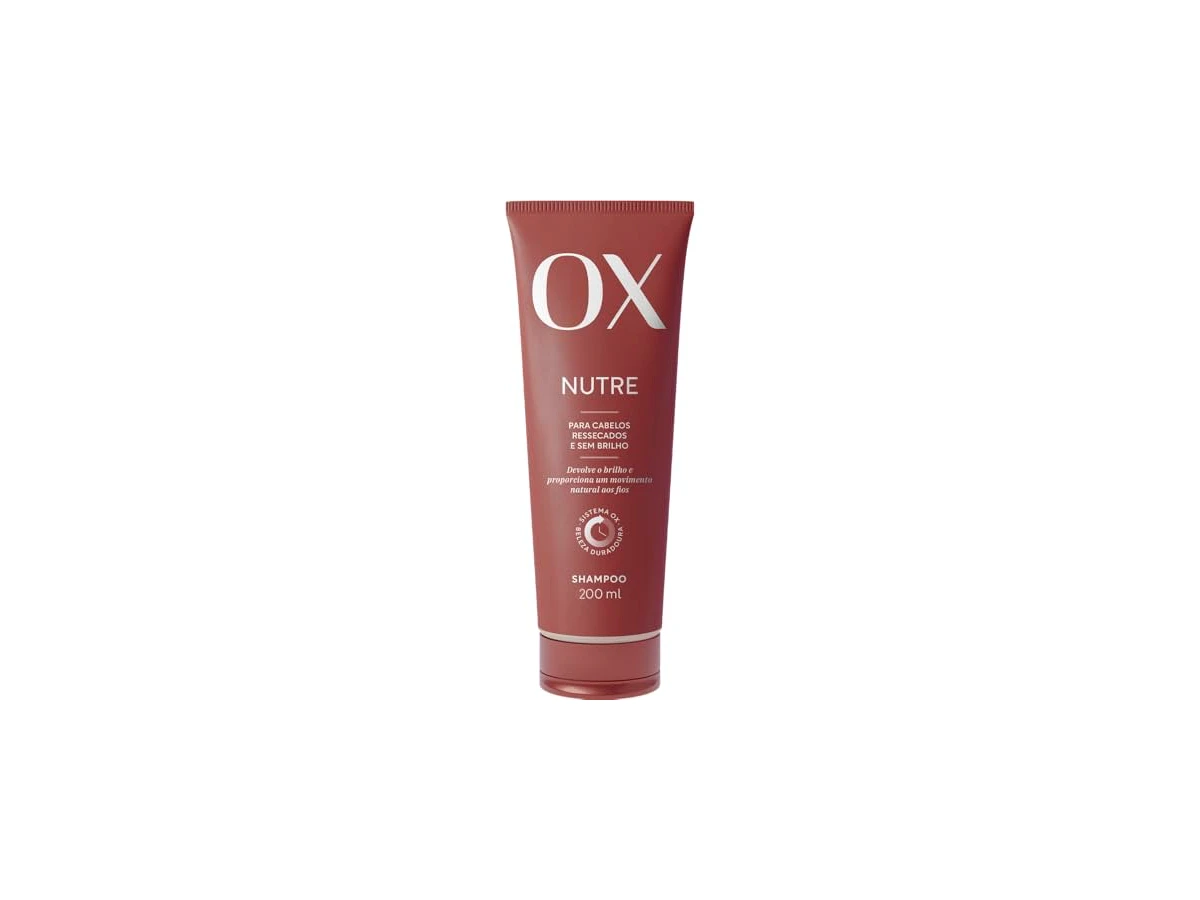 Shampoo OX Nutrição Intensa Óleos Essenciais